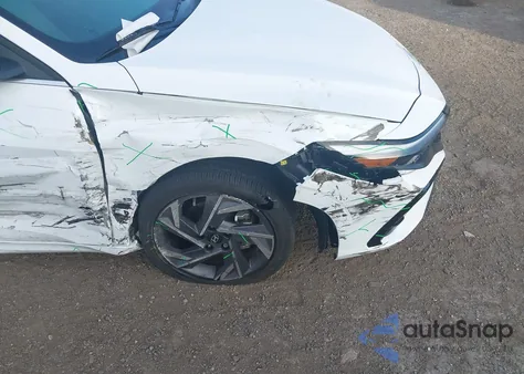 2025 Hyundai Elantra Limited from USA, damaged, VIN KMHLP4DG0SU908558